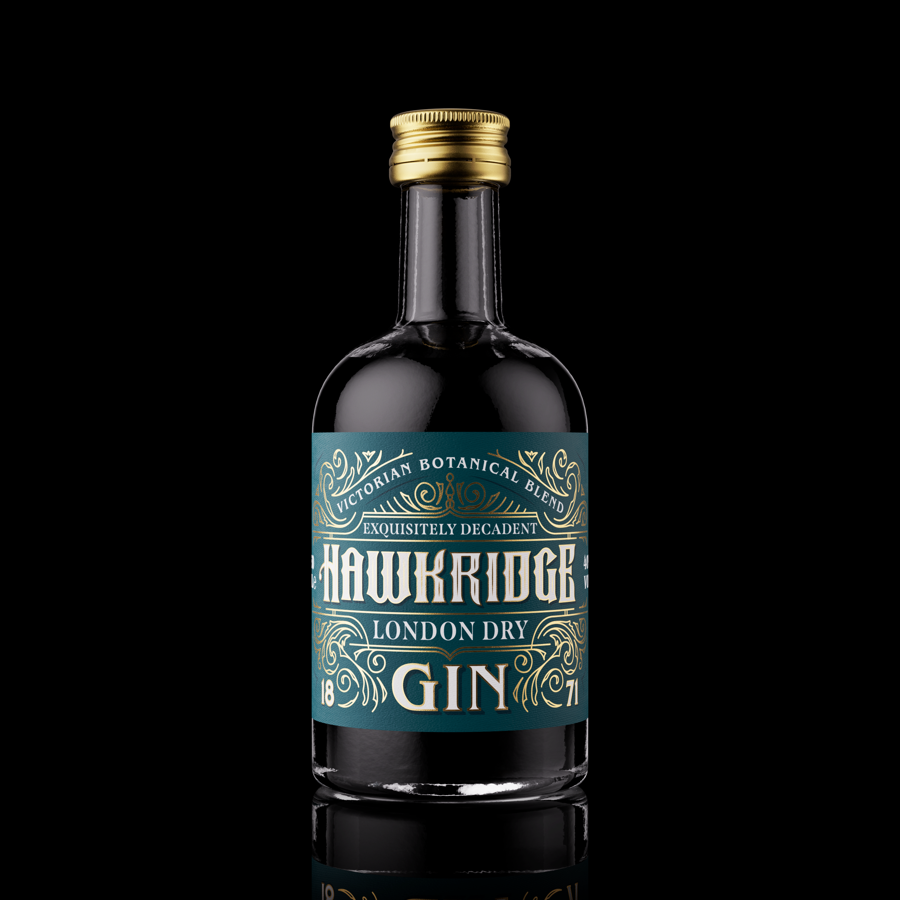 Hawkridge Miniature Gift Set 4 x 5cl – Gin Only