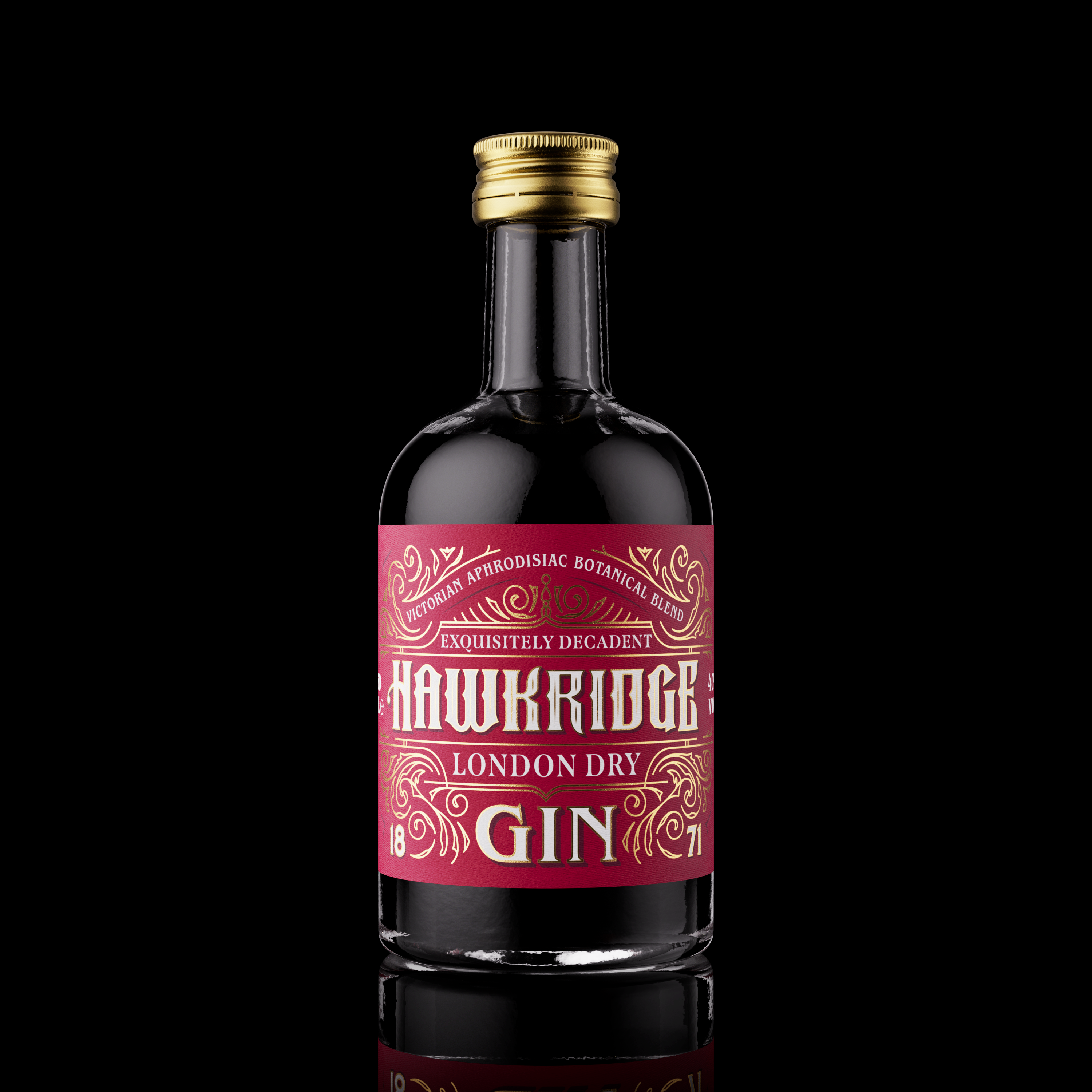 Hawkridge Miniature Gift Set 4 x 5cl – Gin Only