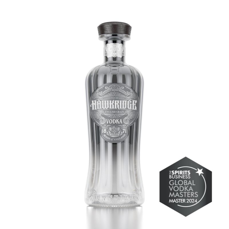 Hawkridge Black Vodka – Victorian English Grain, Honey Smoothed