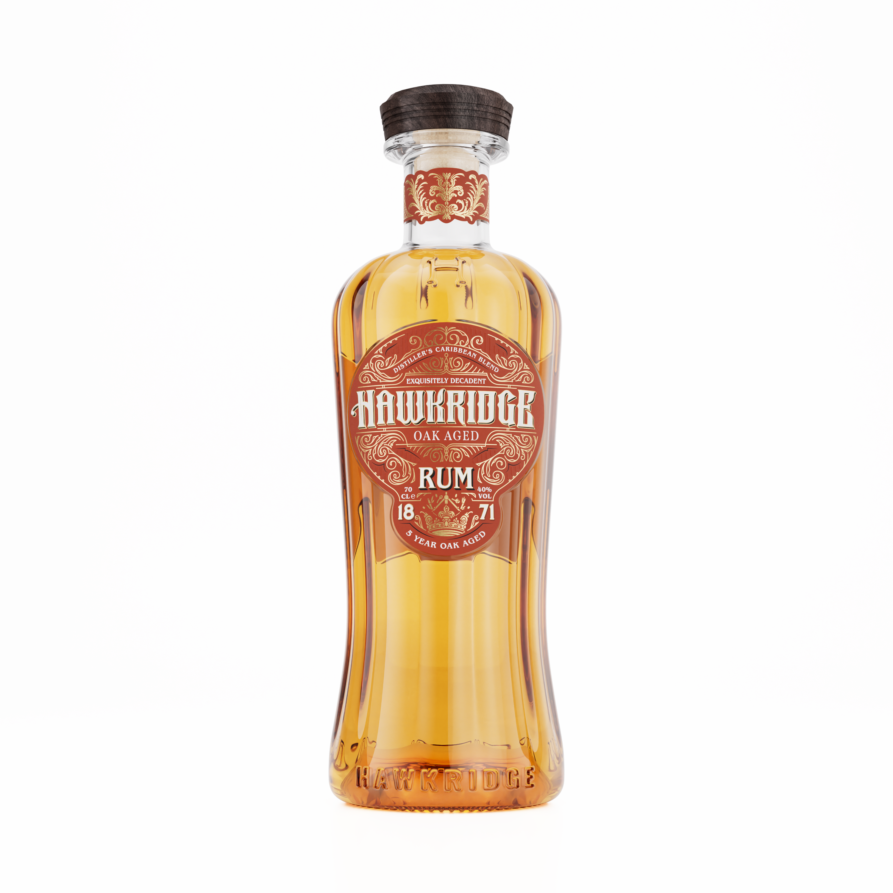 Hawkridge 5-Year-Old Cask Aged Distiller’s Blend Rum