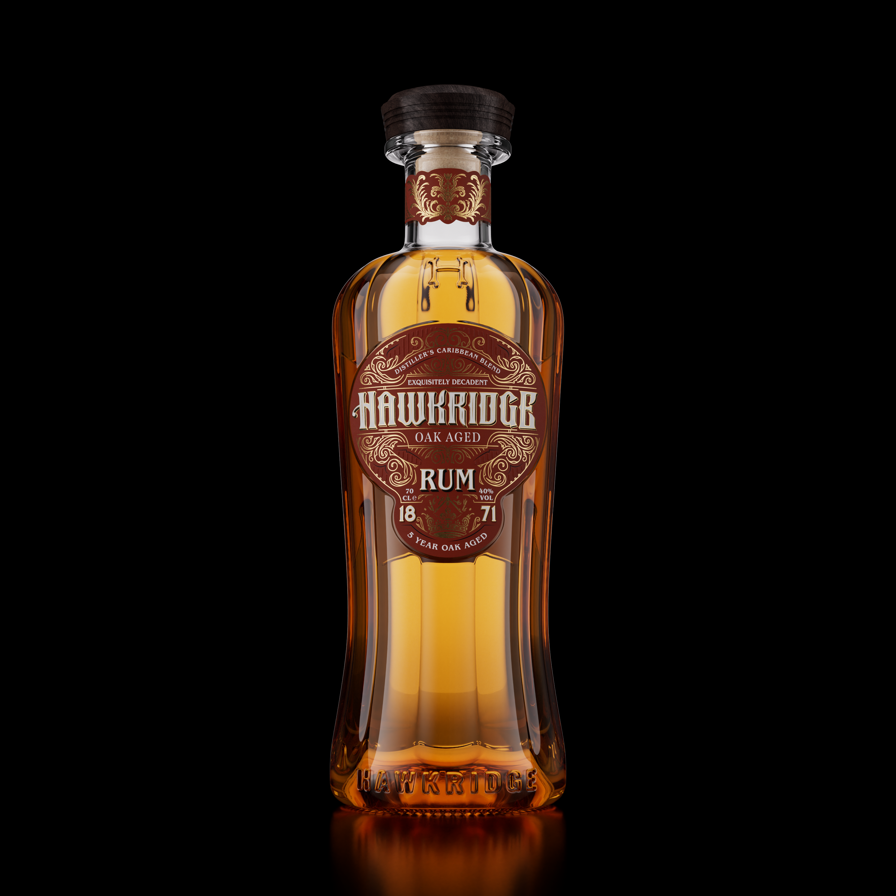 Hawkridge 5-Year-Old Cask Aged Distiller’s Blend Rum