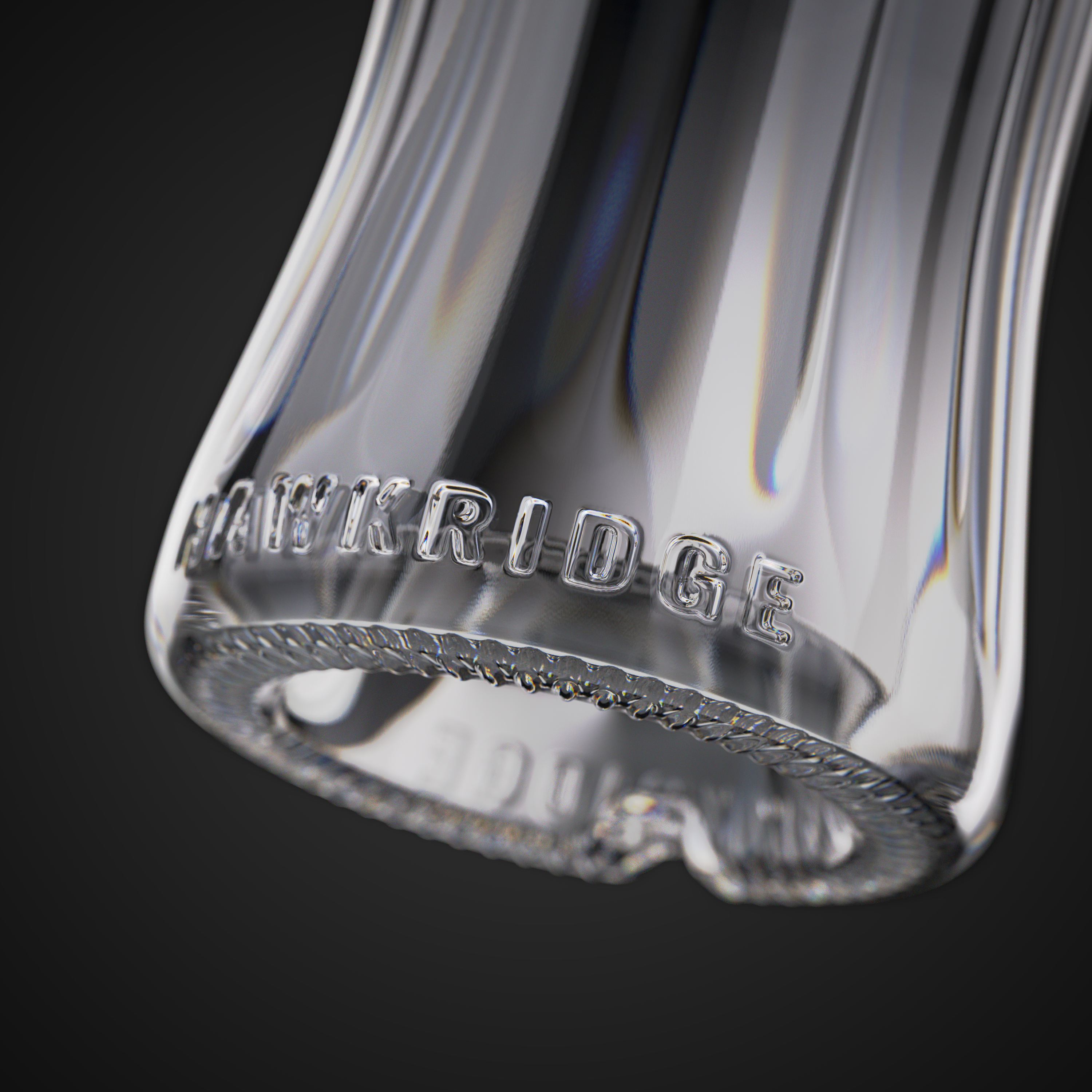 Hawkridge Black Vodka – Victorian English Grain, Honey Smoothed