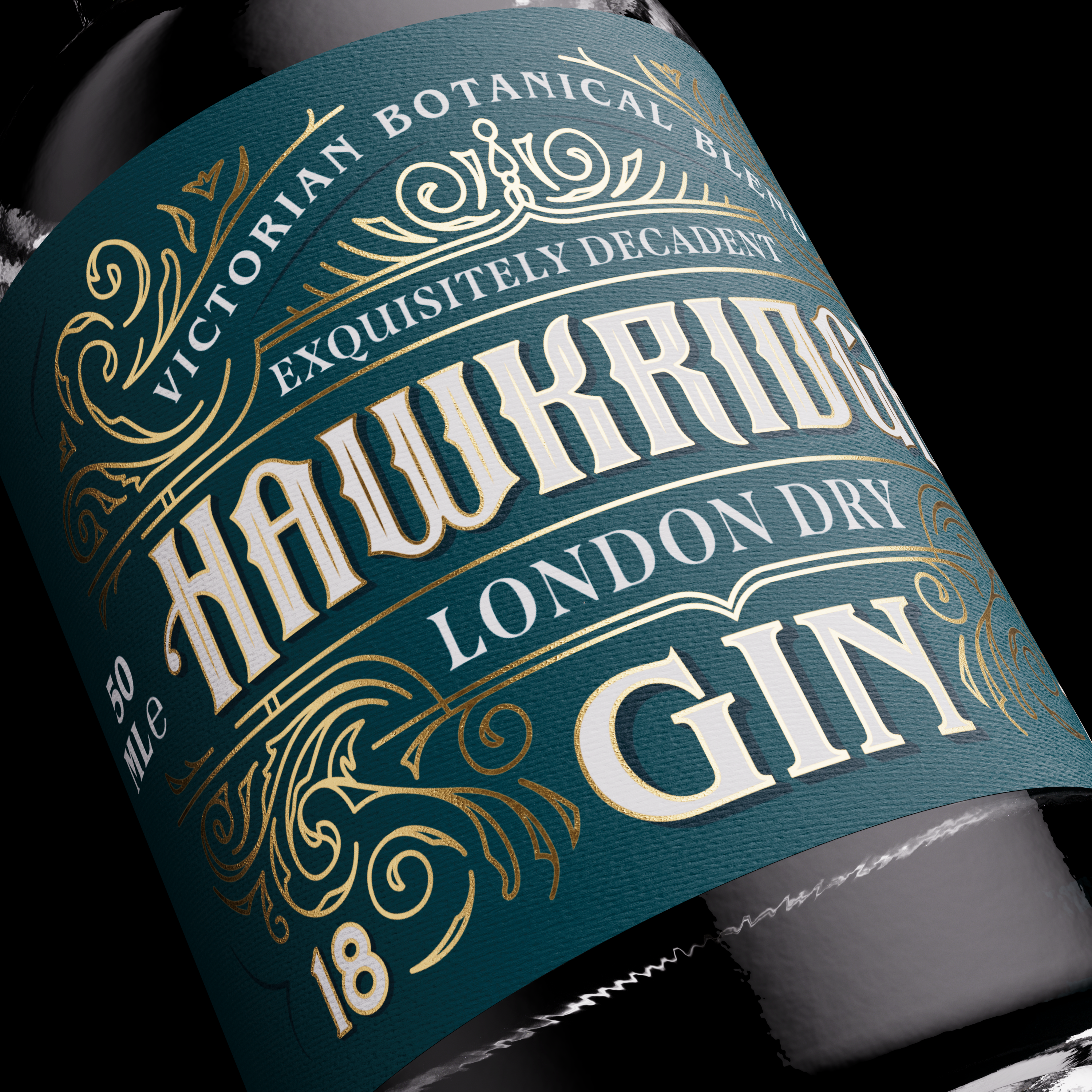 Hawkridge Miniature Gift Set 4 x 5cl – Gin Only